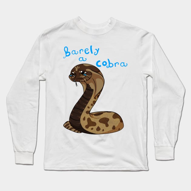 Barely a cobra Long Sleeve T-Shirt by autumnelffy